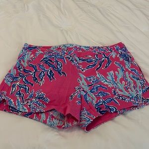 LILLY PULITZER ADIE CAPRI SHORTS